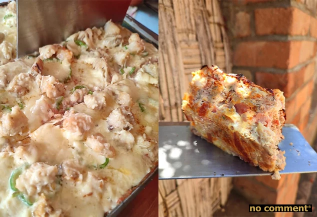 no comment - Clhas Keto : De la pizza sans farine