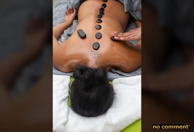no comment - Massage aux pierres chaudes : Tout feu, tout zen
