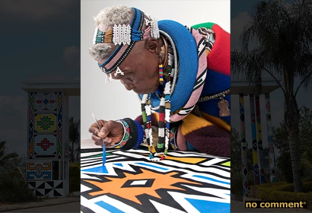 no comment - Esther Mahlangu : La couleur n’a pas d’âge