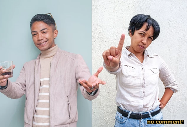 no comment - Hira Raveloson et Andréa Razafi