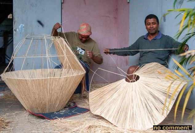no comment - Lumière et Raphia : Que la lumière soit