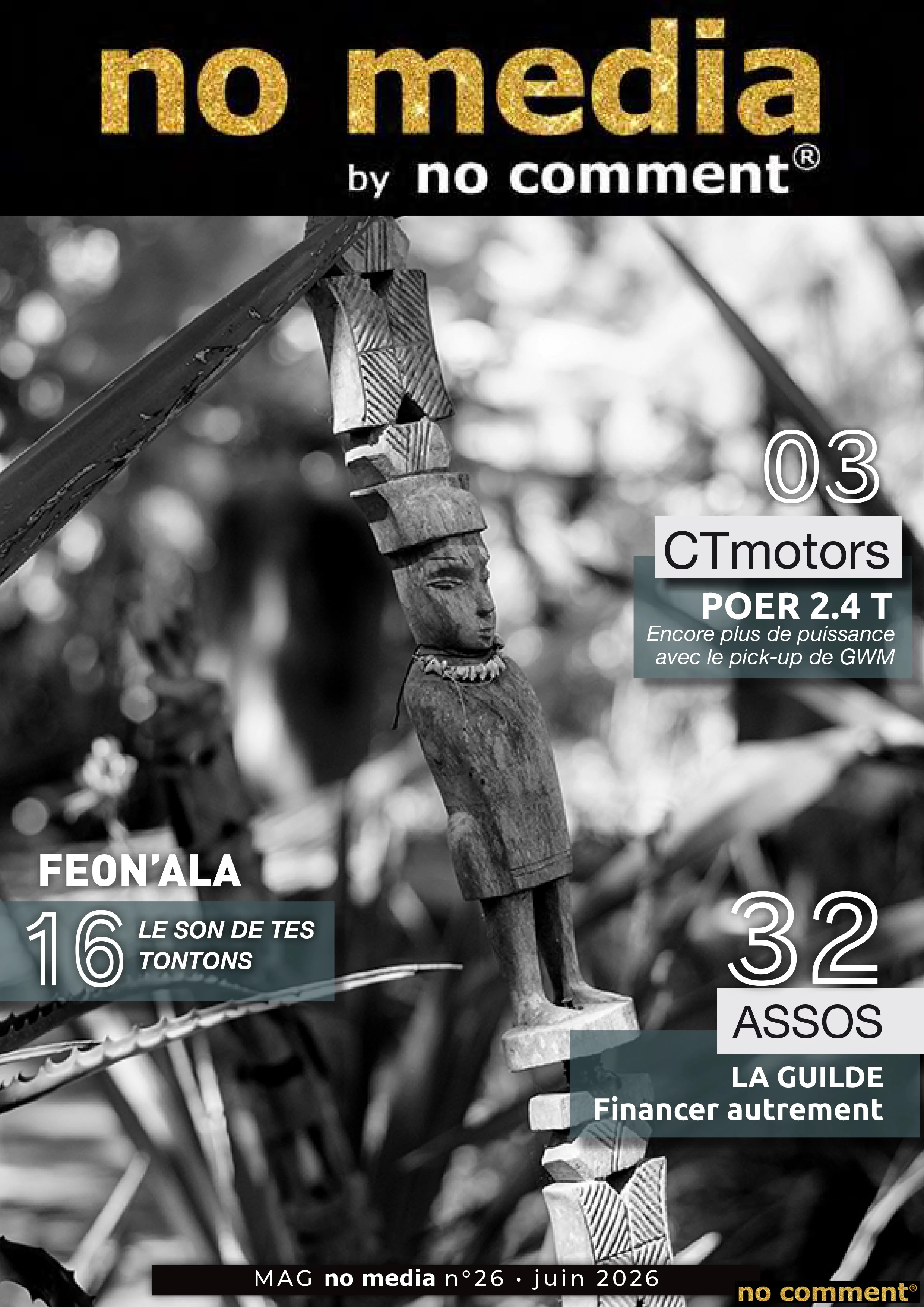 no comment - mag no media 26 - Juin 2026